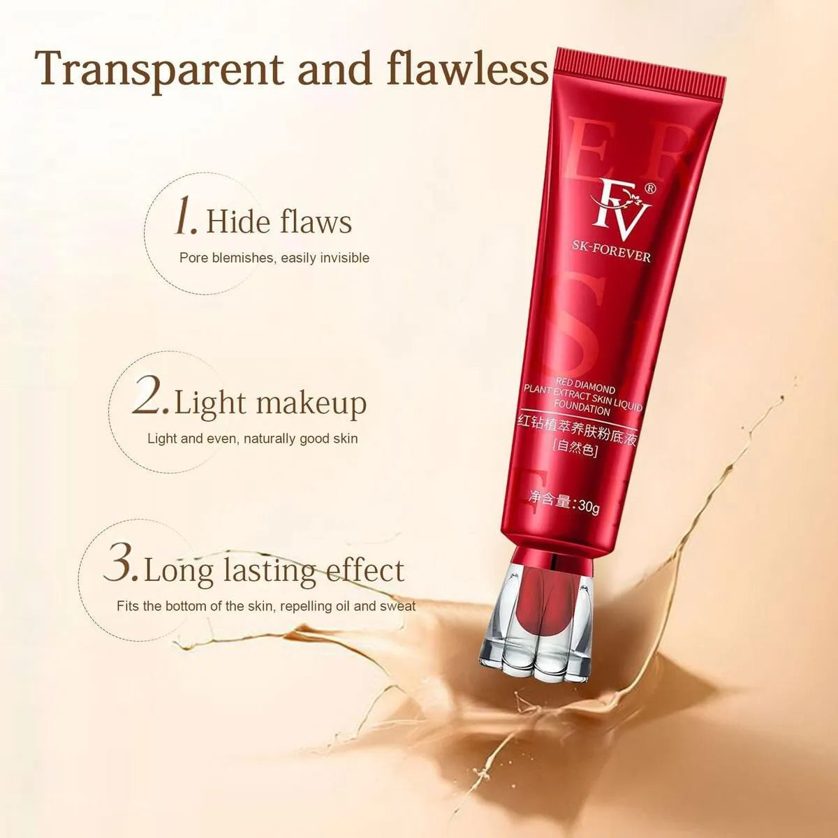 SK Forever Red Ginseng Bird's Nest Foundation