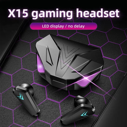 X15 Gaming Headset – Wireless Gaming Earbuds
