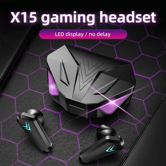 X15 Gaming Headset – Wireless Gaming Earbuds