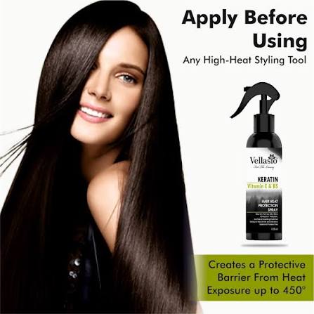 Keratin Hair Repair & Nutrition Spray – Frizz Control & Shine