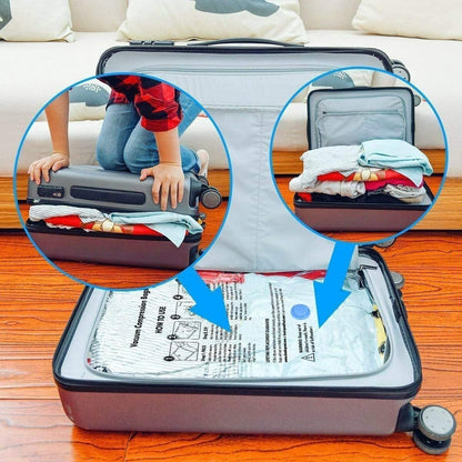 Compression Bags for Clothes, Blankets & Bedding | 5-Pack